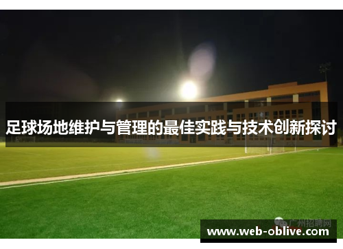 足球场地维护与管理的最佳实践与技术创新探讨