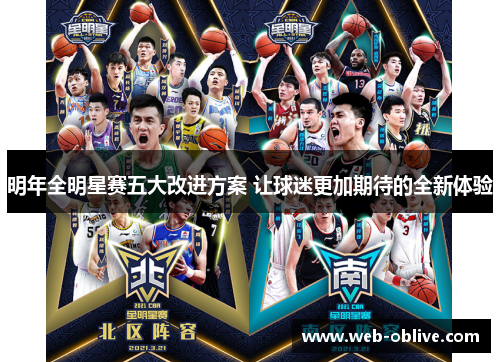 明年全明星赛五大改进方案 让球迷更加期待的全新体验